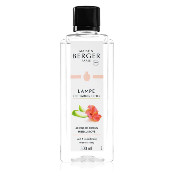 Lampe-Berger-Hibiscus-Love-Fragrance Hibiscus Love Lampe Berger Fragrance Lamp Refill 500ml
