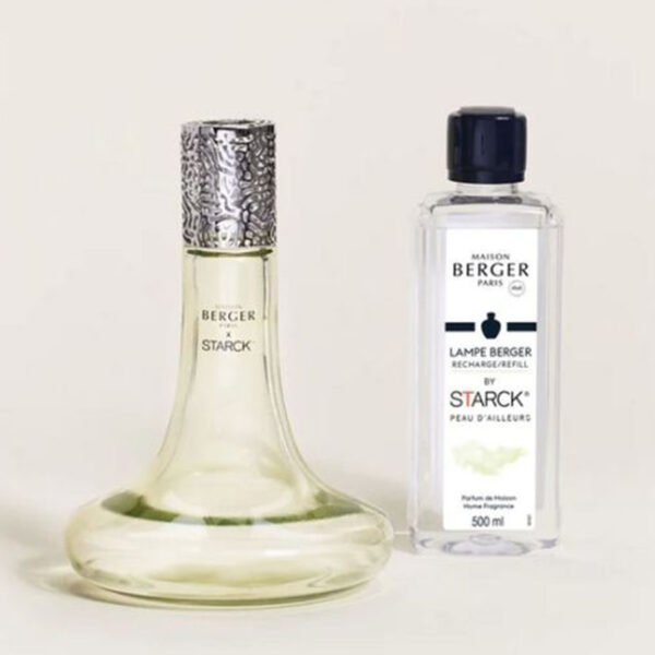 Lampe Berger Starck Green with Peau D’Ailleurs Gift Set  4739