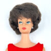 Mattel Vintage 1961 Brunette Bubble Cut  Barbie Boxed Stand Red Swimsuit 850