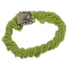 Nephrite-Spinach-Jade-Bead-Bracelet-With-9ct-Gold-Spacers-and-Clasp Nephrite Spinach Jade Bead Opera Length Necklace With 9ct Gold Mounts