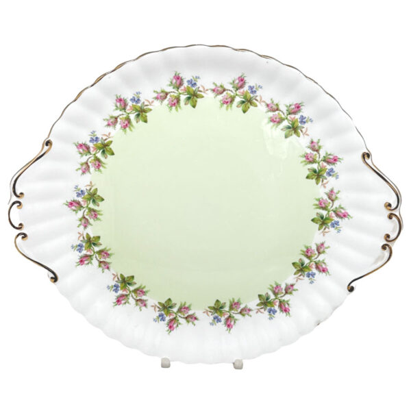 Royal-Albert-Large-Tea-Cake-Plate-Moss-Rose-Sprays-4364 Royal Albert Large Tea Cake Plate Moss Rose Sprays 4364