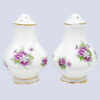 Royal Albert Sweet Violets Salt and Pepper Cellars