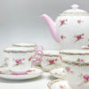 Shelley Bridal Rose Coffee Service