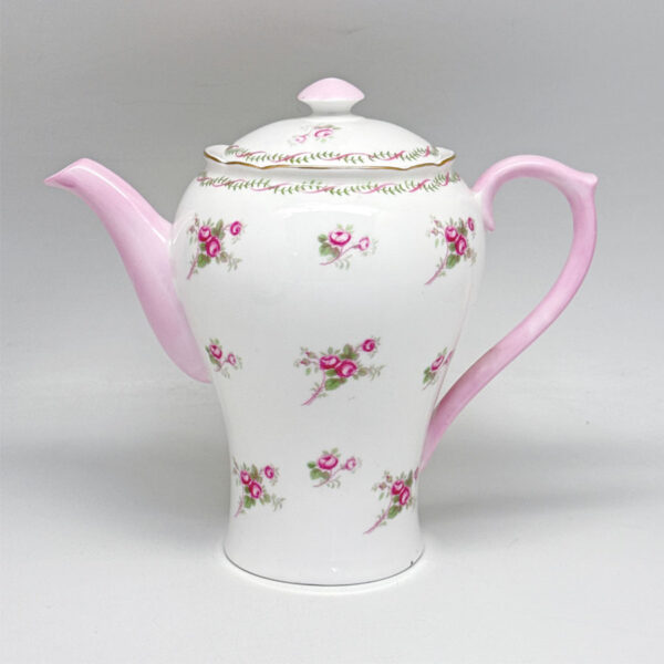 Shelley Bridal Rose Coffee Service