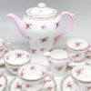 Shelley Bridal Rose Coffee Service