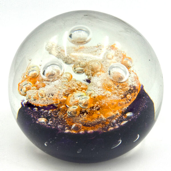 Caithness Scotland Sundance Glass Paperweight Colin Terris 1976