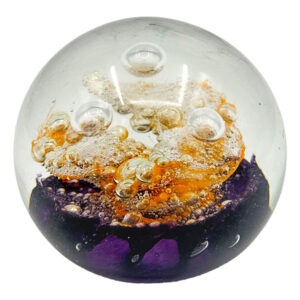 Caithness Scotland Sundance Glass Paperweight Colin Terris 1976