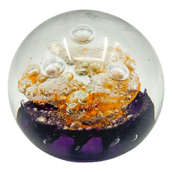 Caithness Scotland Sundance Glass Paperweight Colin Terris 1976
