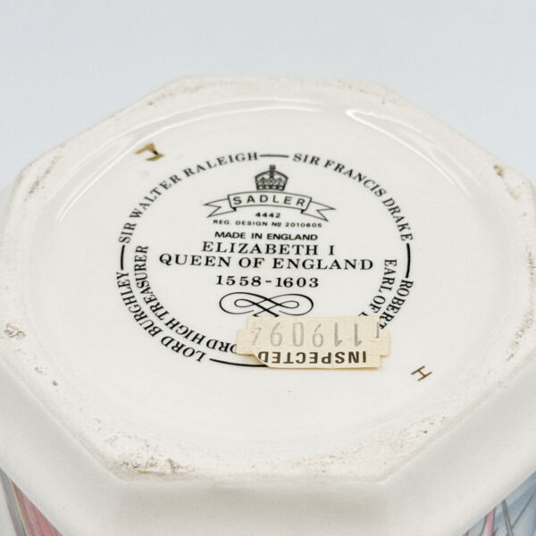 Elizabeth-1-Sadler-tea-pot-3 Sadler Tea Pot Elizabeth I Queen Of England