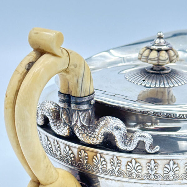 George III Paul Storr Hallmarked Silver Tea Pot London 1814