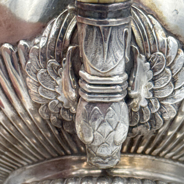 George III Paul Storr Hallmarked Silver Tea Pot London 1814