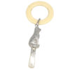 Hallmarked Silver Dog Babies  Rattle
