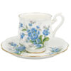 Royal-Albert-Hampton-Demitasse-Duo-Forget-Me-Not Royal Albert Hampton Demitasse Duo Forget Me Not