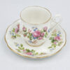 Royal Albert Hampton Demitasse Duo Moss Rose