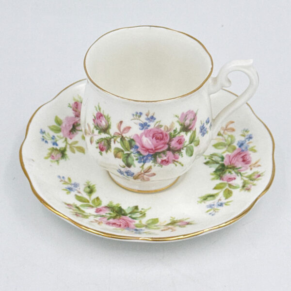 Royal Albert Hampton Demitasse Duo Moss Rose
