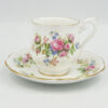 Royal Albert Hampton Demitasse Duo Moss Rose