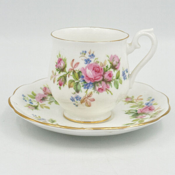 Royal Albert Hampton Demitasse Duo Moss Rose
