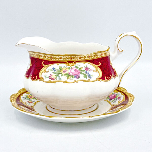 Royal Albert Lady Hamilton Sauce Boat and Saucer