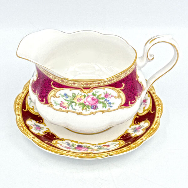 Royal Albert Lady Hamilton Sauce Boat and Saucer