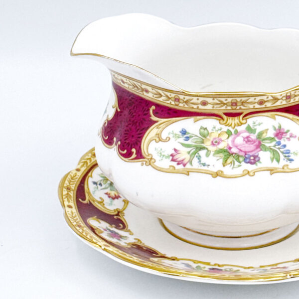 Royal Albert Lady Hamilton Sauce Boat and Saucer