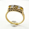 18ct-Gold-Diamond-and-Light-Brown-Corundum-Ring-2 18ct Gold Diamond and Light Brown Corundum Ring
