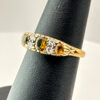 18ct-Gold-Diamond-and-Light-Brown-Corundum-Ring-5 18ct Gold Diamond and Light Brown Corundum Ring