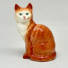 Beswick Ginger Seated Tabby Cat