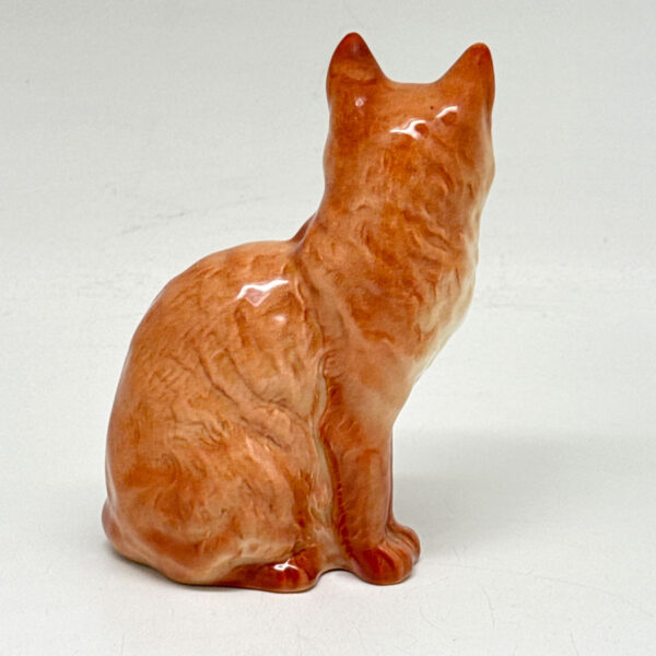 Beswick Ginger Seated Tabby Cat
