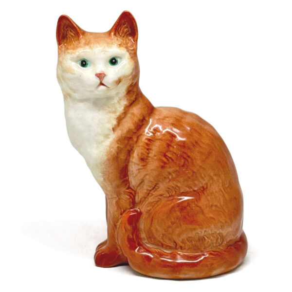 Beswick Ginger Seated Tabby Cat