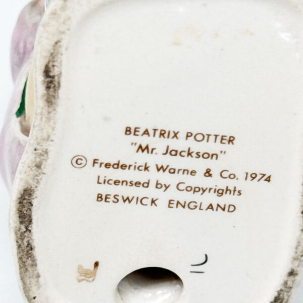 Beswick Beatrix Potter Mr Jackson BP3