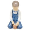 Bing And Grondahl Copenhagen Figurine Boy With Bucket 2127
