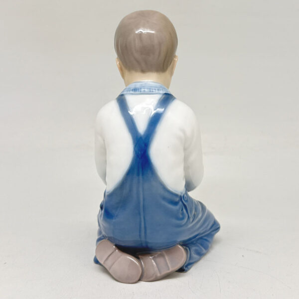 Bing And Grondahl Copenhagen Figurine Boy With Bucket 2127