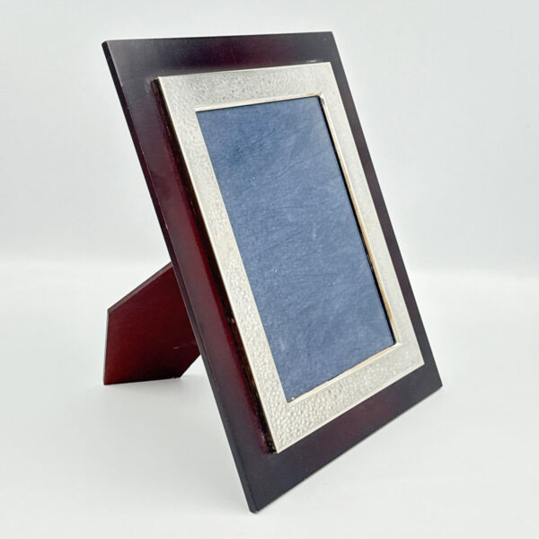 Carrs Silver And Wood Base Picture Frame Sheffield 2006