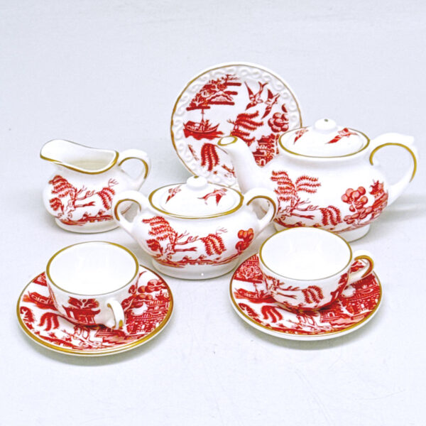 Coalport Willow Miniature Tea Service