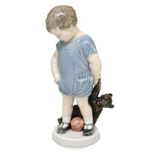 Copenhagen Figurine Boy With Teddy  3468