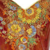 Crown Devon Lustreware Vase Floral Enamel Decoration