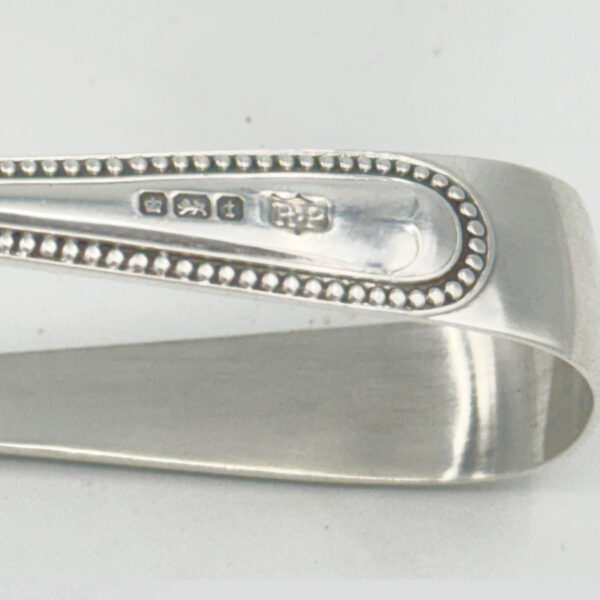 Hallamarked-Silver-Asparagus-Tong-Sheffield-1911-3 Hallamarked Silver Asparagus Tong Sheffield 1911