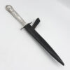 Hallmarked Silver Decorative George VI Dagger Sheffield 1963