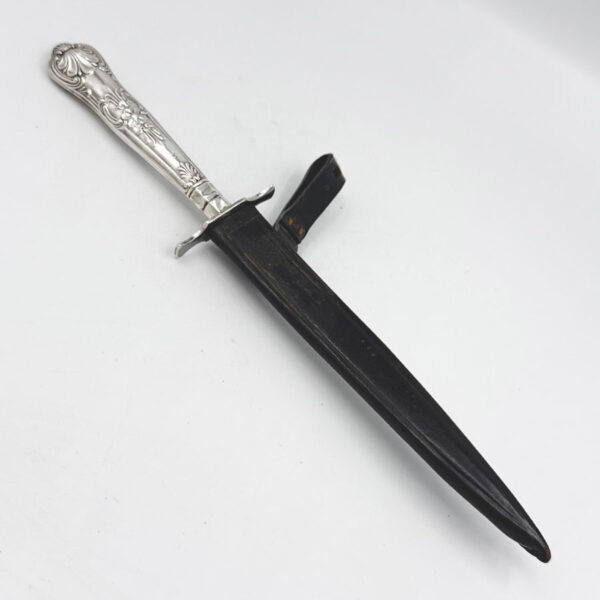 Hallmarked Silver Decorative George VI Dagger Sheffield 1963