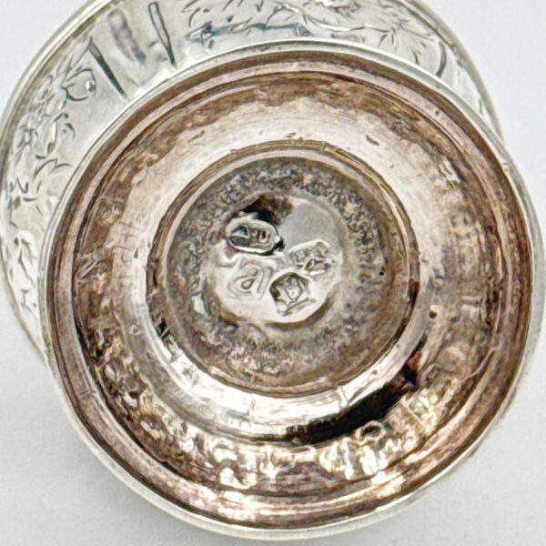 Hallmarked Silver Pepperette London 1736 Samuel Wood