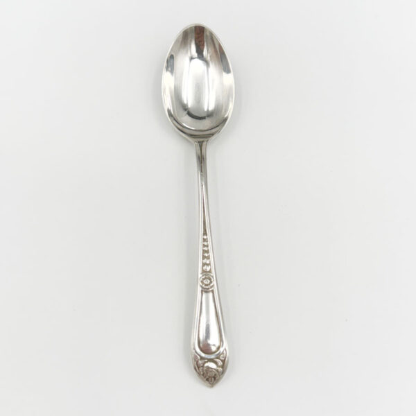 Hallmarked-Silver-Tea-Spoons-Sheffield-1951-2 Hallmarked Silver Tea Spoons Sheffield 1951