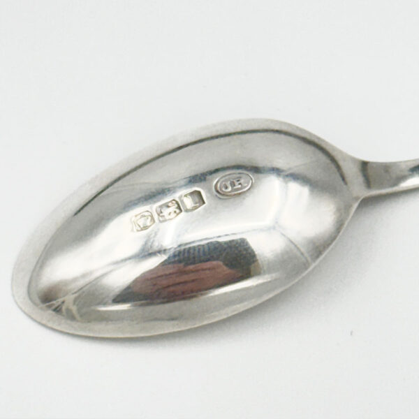 Hallmarked-Silver-Tea-Spoons-Sheffield-1951-4 Hallmarked Silver Tea Spoons Sheffield 1951