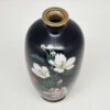 Japanese Floral Cloisonne Decorative Vase 20th