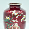 Japanese-Ginbari-Cloisonné-Floral-Vase-20th-1 Japanese Ginbari Cloisonné Floral Vase 20th