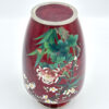 Japanese-Ginbari-Cloisonné-Floral-Vase-20th-3 Japanese Ginbari Cloisonné Floral Vase 20th