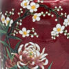 Japanese-Ginbari-Cloisonné-Floral-Vase-20th-4 Japanese Ginbari Cloisonné Floral Vase 20th