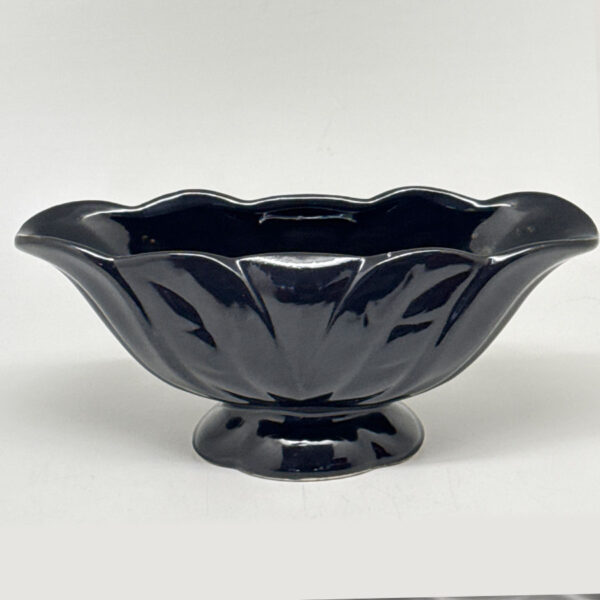Lucia Ware Black Flared Vase By Boksburg East Pottery C1970