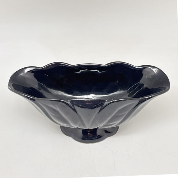 Lucia Ware Black Flared Vase By Boksburg East Pottery C1970