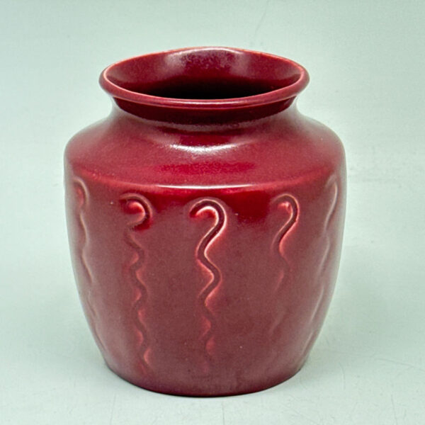 Lucia Ware Burgundy Vase By Boksburg East Pottery C1970