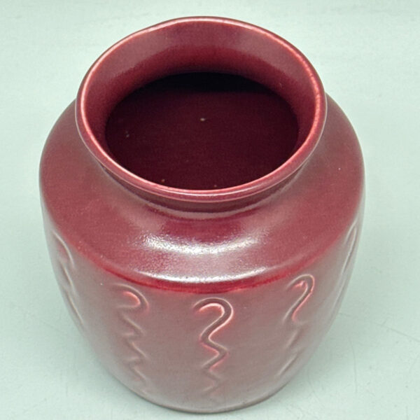 Lucia Ware Burgundy Vase By Boksburg East Pottery C1970